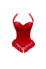 Cupid's Favorite Corset Red Top