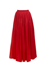 Phoenix Red Maxi Skirt