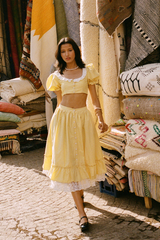 Marrakech Yellow Skirt